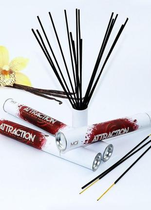 Ароматичні палички з феромонами та ароматом ванілі mai vanilla (20 шт) для дому, офісу, магазину feromon1 фото