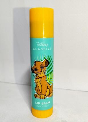 Дитячий бальзам для губ з ароматом апельсина disney lip balm set