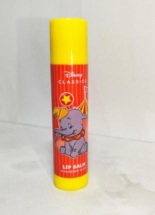 Дитячий бальзам для губ з ароматом полуниці disney lip balm set