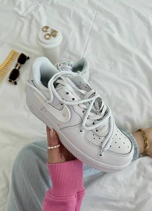Женские кроссовки nike air force 1low white off