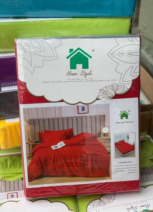 Постільна білизна страйп сатин на резинці туреччина євро розмір😍