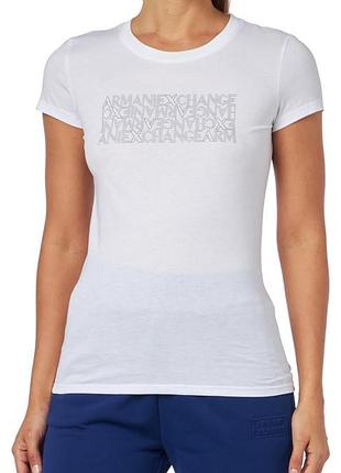 Нова преміум pima cotton жіноча футболка a | x armani exchange розмір l