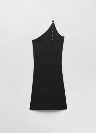 Трикотажна міні-сукня zara 4331/0441 фото