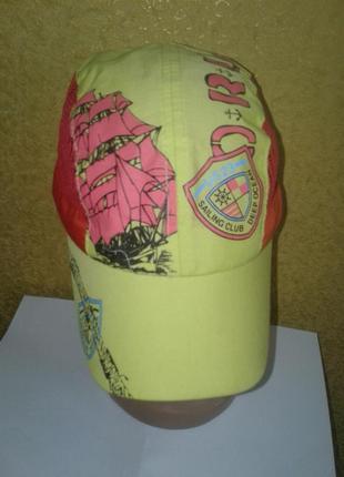 Кепка дитяча для хлопчиків на 5-6 років (р.52)