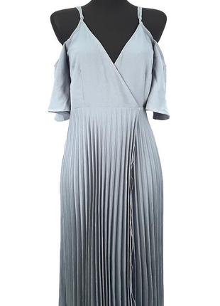 Женское платье сарафан с открытыми плечами boohoo m-l (46-48-50)
