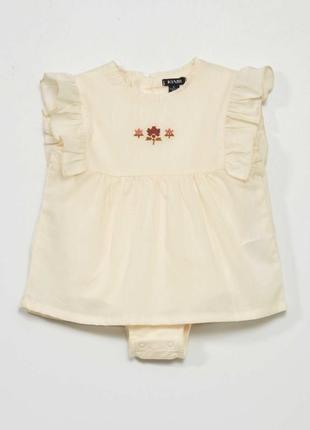 Блузка боді без рукавів kiabi