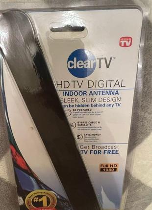 Цифровая комнатная тв антенна clear tv hdtv