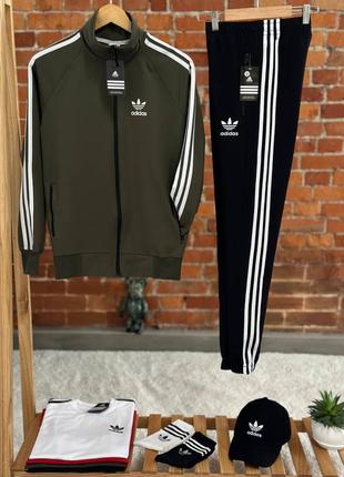 Костюм adidas: кофта-штани 2 пари шкарпетки у подарунок!2 фото