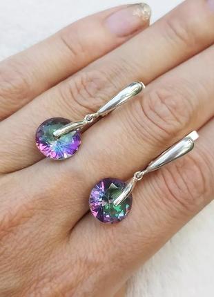 Серебряные серьги