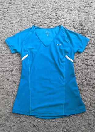 Футболка компрессионная nike dri fit, size s, подмышки 40 длина 61