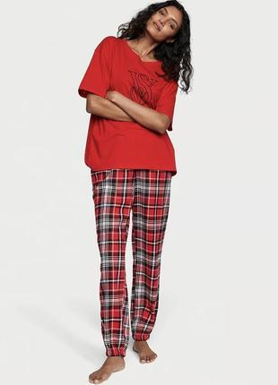 Пижама, домашний костюм + штаны оригинал, р.м victoria’s secret