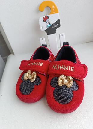 Disney тапочки minnie mouse