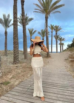 Неймовірно гарні ажурні пляжні костюми