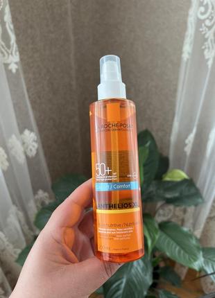 Солнцезащитное масло для лица и тела спф la roche posay anthelios xl oil ля рош позе антгелиос spf 50 200мл