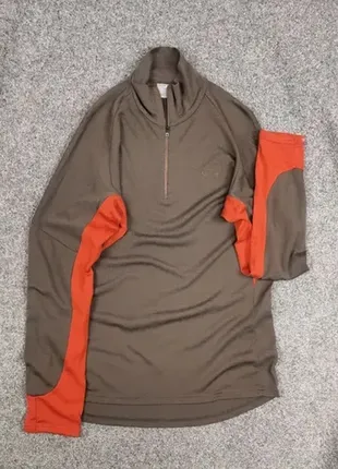 Спортивний лонгслів на замочку шерсть мериноса  icebreaker pure merino 260 light pullover zip sweate