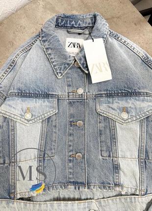Джинсова куртка джинсівка жакет бомпер сорочка джинсова4 фото