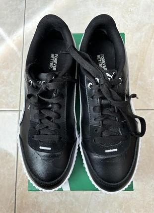 Кожаные кеды puma