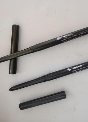 Висувний олівець чорний для очей bogenia 0.35 г