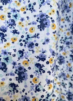Платье сарафан цветочное легкое летнее платье 6-7