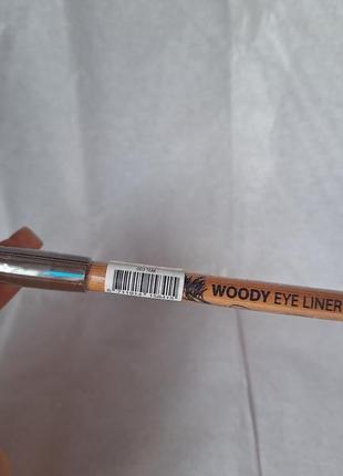 Водостійкий олівець для очей gosh woody 003 teak