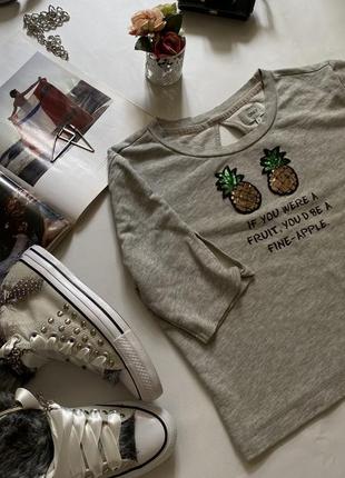 Женская укороченная футболка only 🍍2 фото