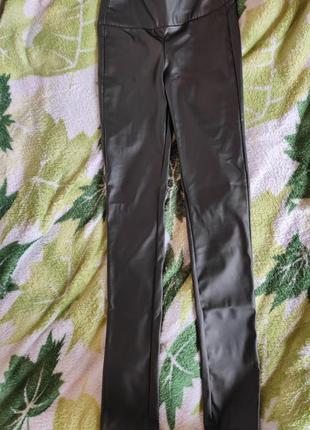 Лосины женские из экокожи