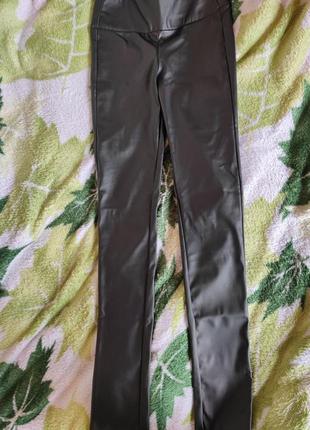 Лосины женские из экокожи