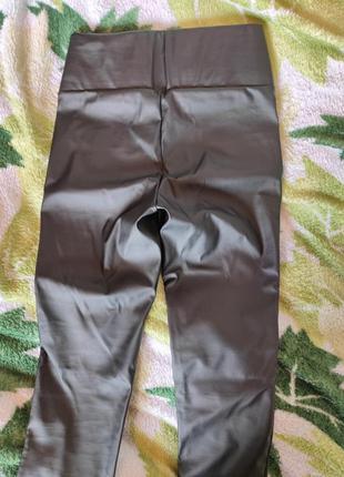 Лосины женские из экокожи