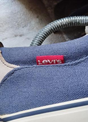 Кеди levi's justin low lace7 фото