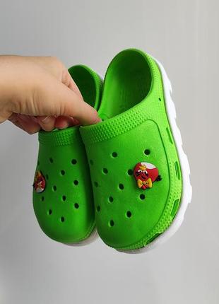 Шлепанцы кроксы тапочки ботинки пенка детские