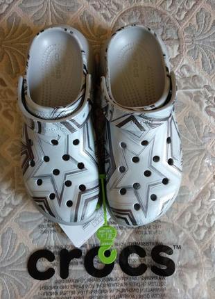Сабо crocs classic crush disco clog, eur 38-39, us w8