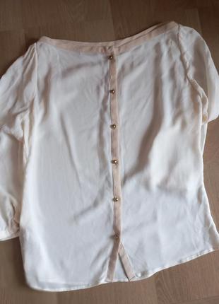 Блуза massimo dutti шовкова