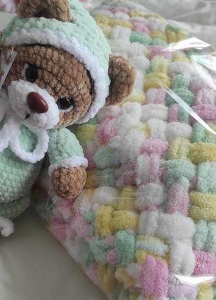 Плед разноколевий