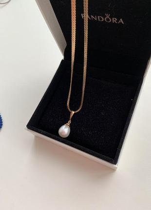 Подвеска жемчуга с золотом