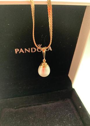 Подвеска жемчуга с золотом