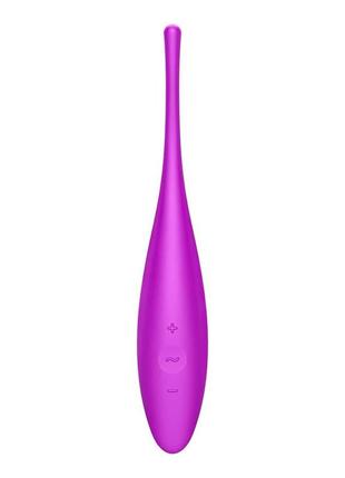 Смарт-вибратор для клитора satisfyer twirling joy fuchsia