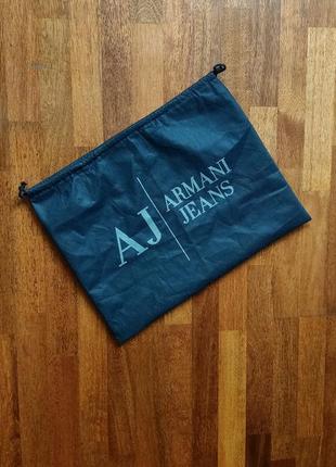 Пильовик 0P010 armani jeans 39*50 см, чохол мішок чорний 0P010 armani jeans