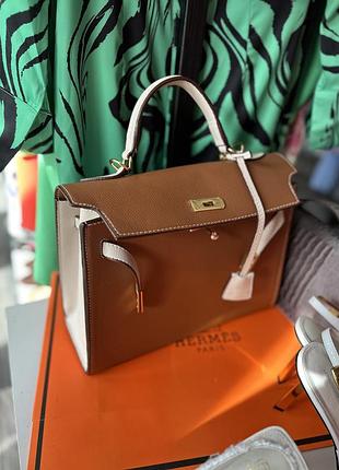 Сумка в стиле бренда hermes kelly