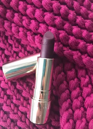 Губная помада clarins joli rouge velvet matte 744 plum