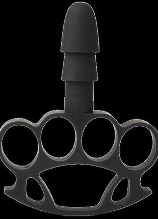 Тримач-кастет doc johnson з кріпленням vac-u-lock - knuckle up для іграшок