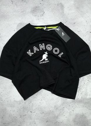 Нова оверсайз футболка - топ kangol,кенгол