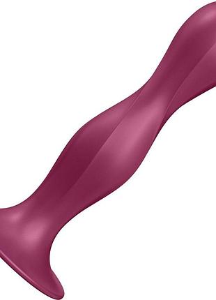 Дилдо satisfyer double ball-r red