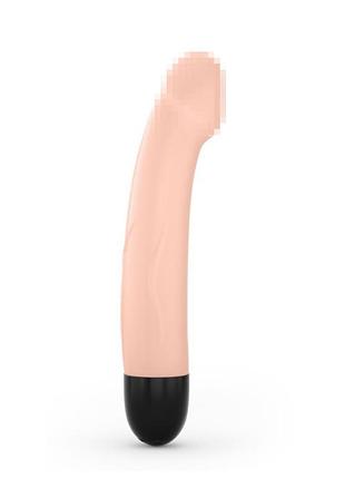 Вибратор dorcel real vibration m flesh 2.0, диам 3,7см, перезаряжаемый, для точки g