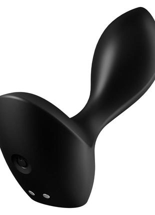 Анальная вибропробка satisfyer backdoor lover black