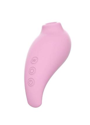 Вакуумний стимулятор adrien lastic revelation pink, режим boost