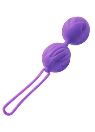 Вагінальні кульки adrien lastic geisha lastic balls mini violet (s), діаметр 3,4 см, маcа 85 г