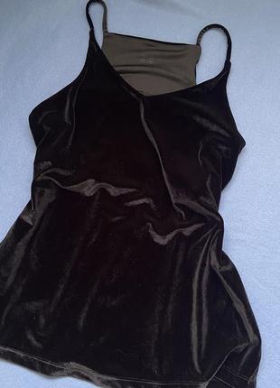 Вельветова, велюрова майкп