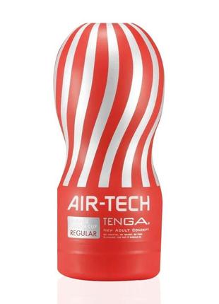 Мастурбатор tenga air-tech regular, более высокая аэростимуляция и всасывающий эффект