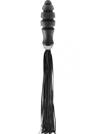 Флогер з ручкою для проникнення fetish tentation whip with ogive handle