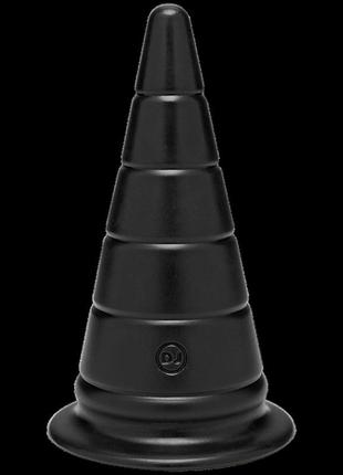 Анальний стимулятор doc johnson titanmen - anal stretcher 6 inch plug, діаметр 6,6 см